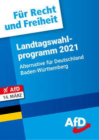 AfD Baden-Württemberg Wahlprogramm 2021
