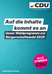 CDU Hamburg Wahlprogramm 2025