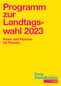 FDP Hessen Wahlprogramm 2023