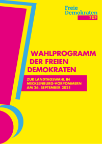 FDP Mecklenburg-Vorpommern Wahlprogramm 2021