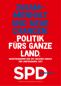 SPD Sachsen-Anhalt Wahlprogramm 2021